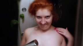 Rose in the Shower