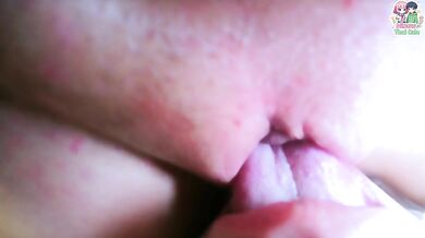 น้องนิวโดนเลียหีก่อนถูกเย็ดด้วยท่าหมา NiNew Thai Cute