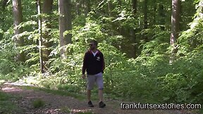 Wild Outdoor Ride: European Guy Gets Pounded Hard & Facialized