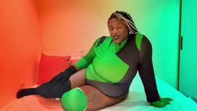 Ebony Shego Drains Your Balls and Your Wallet