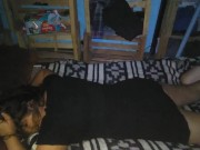 Le hago masajes a mi vecina con su vestido sexy