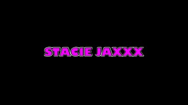 Stacie Jaxxx Masturbates with Gigantic Dildo