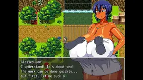 Natsuki Teases Thirsty Villagers Before Steamy Hot Springs Encounter