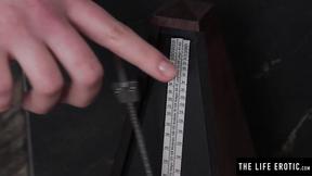 ”Young Mira V masturbates while taking a bath”