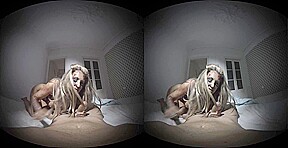 Juan Lucho Miss Brooklyn Blue in Halloween special: Deathcam - VirtualRealPorn