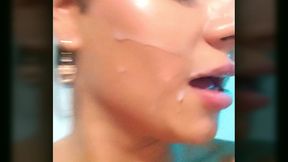 ts angelique monroe - my cum covered face ...