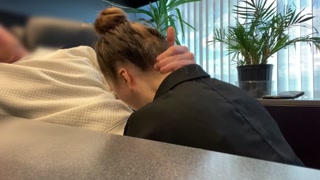 Office blowjob secretary fucks boss for bad performance