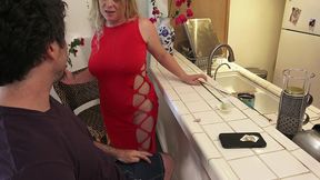 stepmom gets pics for anniversary of secretary sucking husband s dick so she fucks her stepson