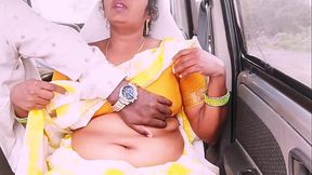Indian maid car sex. Telugu dirty talks.