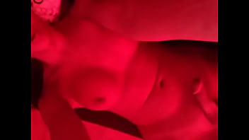 Carmen makes jerk off herself