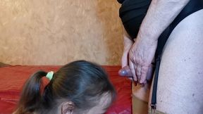 we fucked in black nylon lingerie – mari latexa and simon latexa