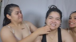“Naughty Bites on the Ear: An Intimate Game Between Friends”