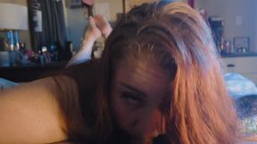 POV Sloppy Deepthroat and Pussy Fuck