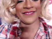 Black tranny cuckold