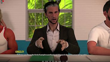 Dominos Beach 20: John-Fiona Tryout Win &amp_ Lifeguard Official (SFW)
