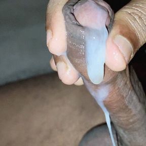 Indian teen fucks a facewash container and a banna with huge amount of cum