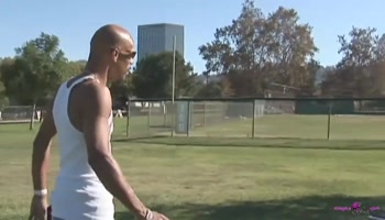 A Cute Babe with Big Natural Tits Randomly Picked up for a Heavy BBC Drilling.