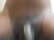 Riding big dick reverse cowgirl