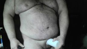 I Fuck a Fake Pussy and Jerk My Cock Hard Until I Cum Hot
