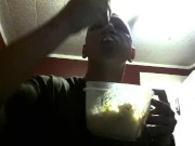 piggy feeding belly stuffing 5/3/18