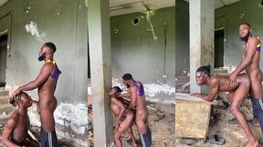 naughty college student lives out fantasy to fuck stranger outdoor