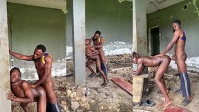 naughty college student lives out fantasy to fuck stranger outdoor