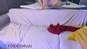 foxxie muai playing around with bf