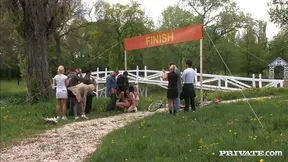 Outdoor Group Sex Adventure With Smoking Hot Babes Arousing Action