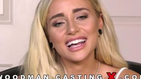 Curvy golden-haired Naomi Woods deepthroat interview