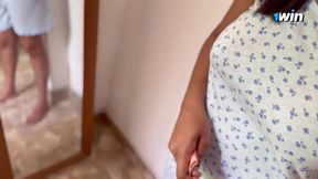 Curvy Stepsister's Tempting Encounter with Her Stepbro - A Sri Lankan Adventure - නෑනගේ ලස්සන ලොකු කුක්කු දෙක Sri lankan Big Tittsy StepSis like stepbro Hard cock she need inside pus