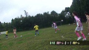 Japanese Soccer Babe's Hairy Pussy Slammed Hard - Huge Creampie Explosion!