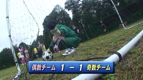 Japanese Soccer Babe's Hairy Pussy Slammed Hard - Huge Creampie Explosion!