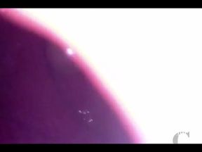 Ball Chain Disappears Deep in Her Hole