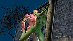 Ironman and she hulk