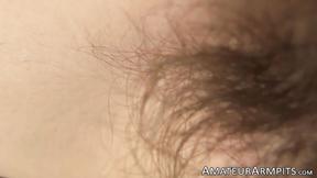 ”Kinky armpit fetish jock masturbates his rock hard tool”