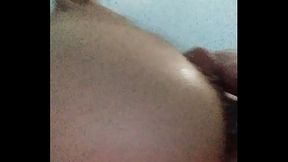 I fuck my ass with a cucumber