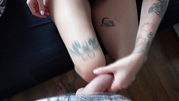 Fucked her in the throat until she cried, and then fucked her hard from behind!