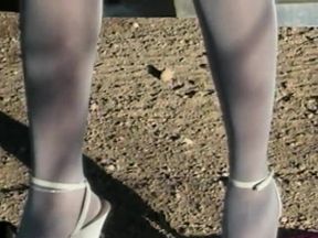 White dick fucking horny ebony bitch