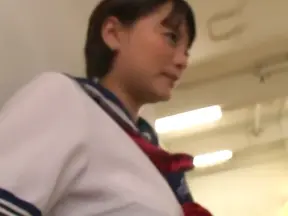 Cutie Aoyama Mirai in smiles after a nice fuck