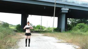 Slave Tih Is Punished to Walk Naked