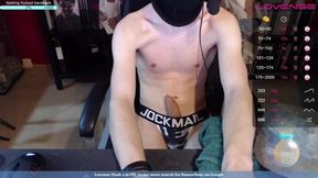 Matthew fox -  Military twink (solo - cam boy) - Part 2