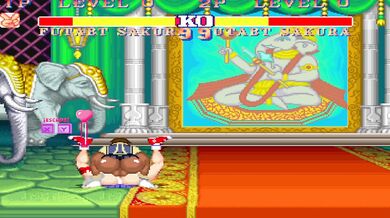 Sakura vs the juicy hentai cart girl