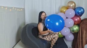 Bouncing in a big balloon