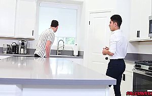 Hot anal fuck with rimming for Alfonso Osnaya and Cade Maddox