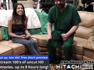 Aria Nicole Gets Hitachi Orgasms During Play Session With Doctor Tampa