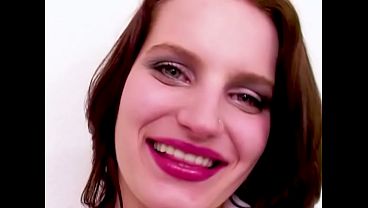 Amateur girlfriend Ali Kat has big natural tits and a huge cutie sucking