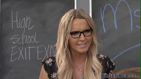 Horny tgirl gets ass bareback fucked