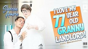 Toyboy Student 18+ Gets Caught By His 77 Year Old Anal Loving Granny Landlord Sharon Amore Jerking Off