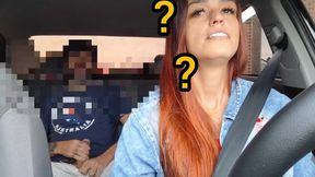 App driver catches passenger masturbating from behind!