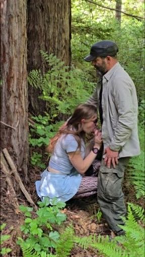 INNOCENT 20-YEAR-OLD GIRL IN THE FOREST